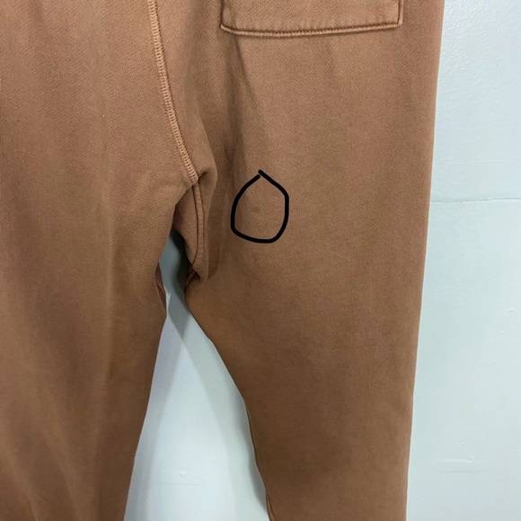 Rhude Mens Classic Sweatpants Brown XXL - Picture 8 of 10